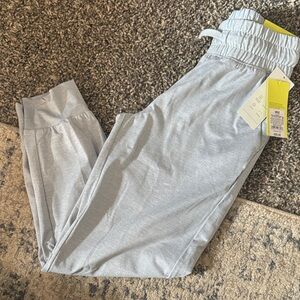 Light Gray All In Motion Joggers Size M Girls
